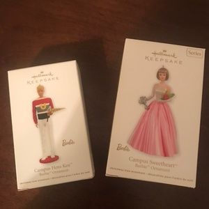Hallmark Collectible Barbie Ornaments